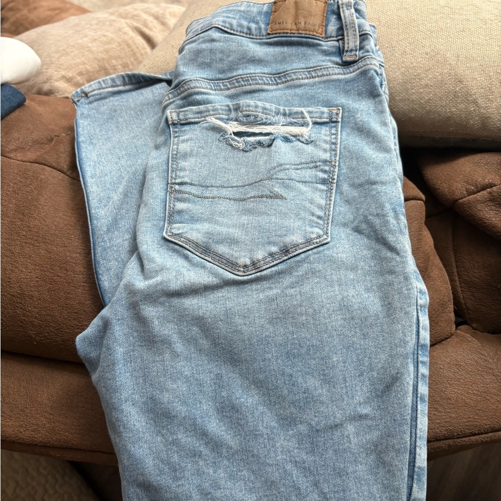 American Eagle Outfitters Light Blue Denim Jeans
